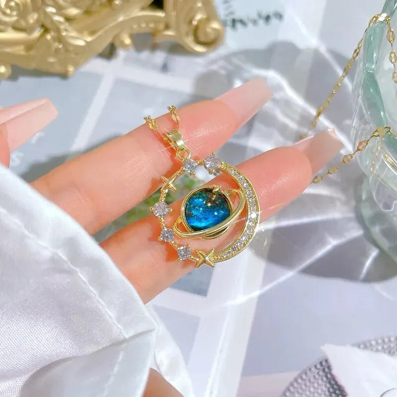 Galaxy Charm Necklace