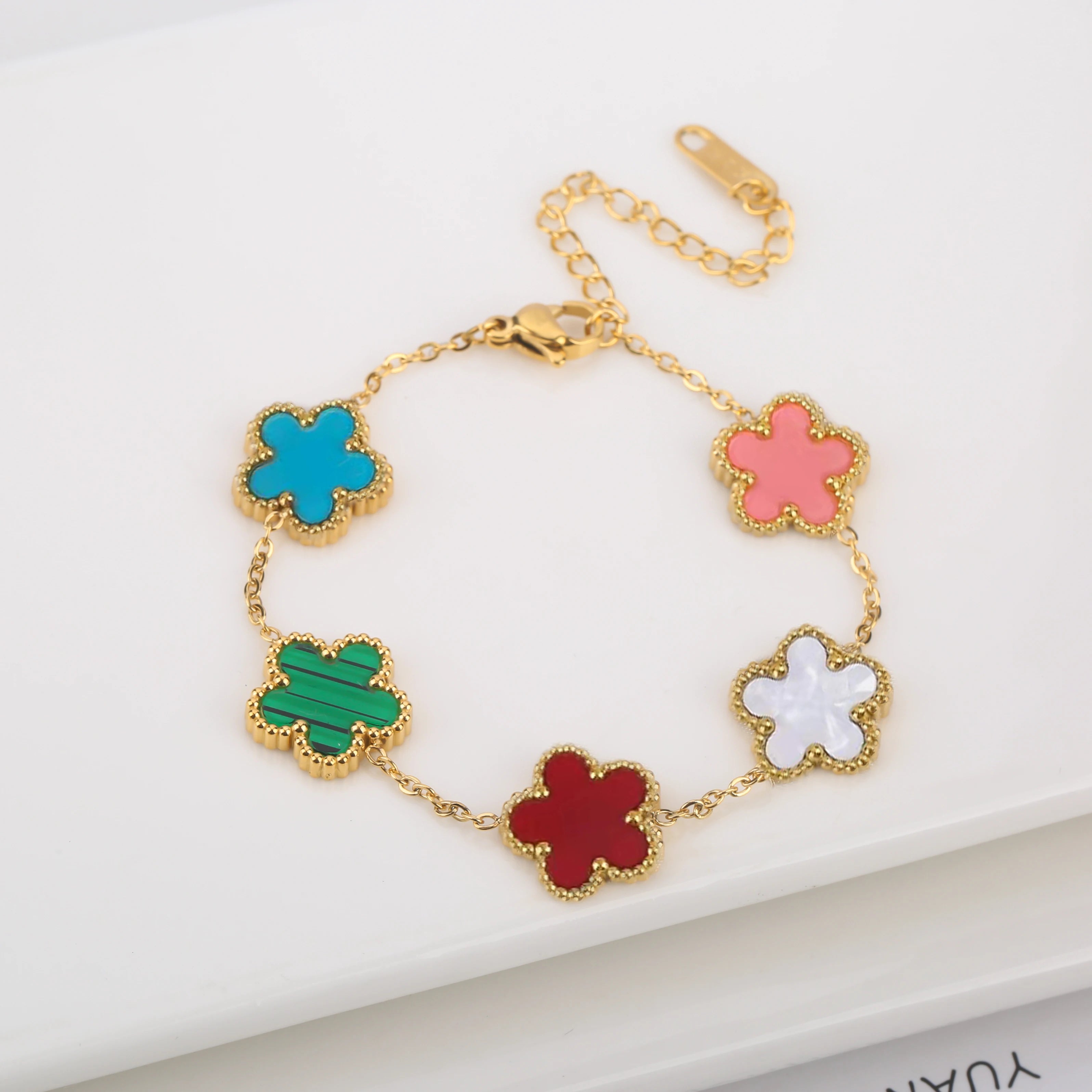 Petal Charm Bracelet