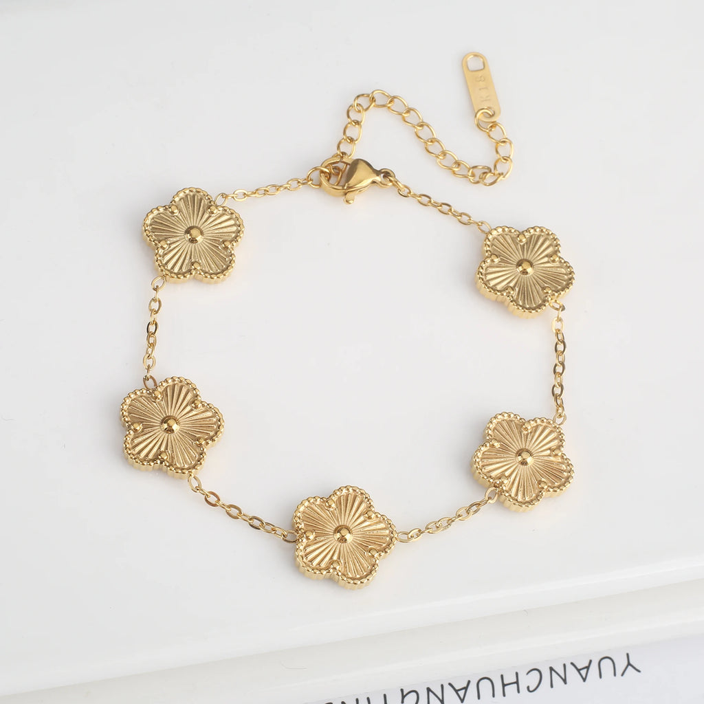 Petal Charm Bracelet