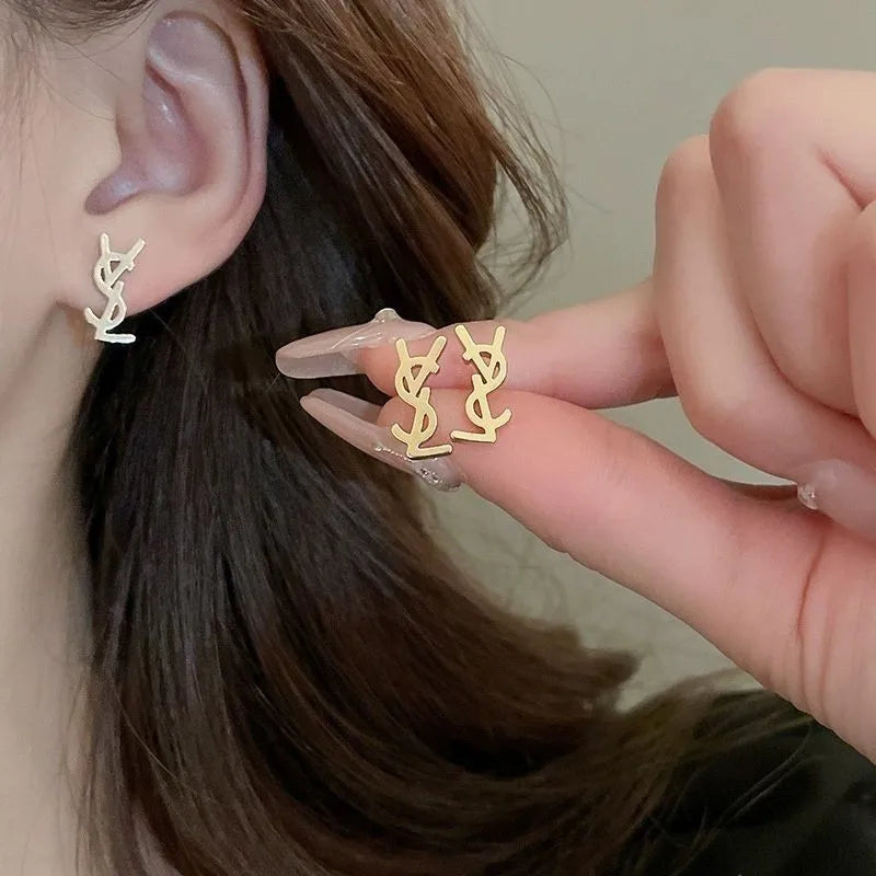 LuxeLetter Earrings