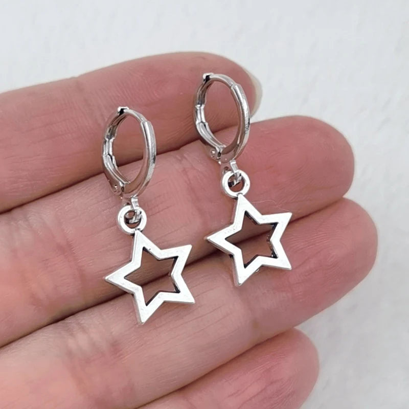 Mini Star Earrings