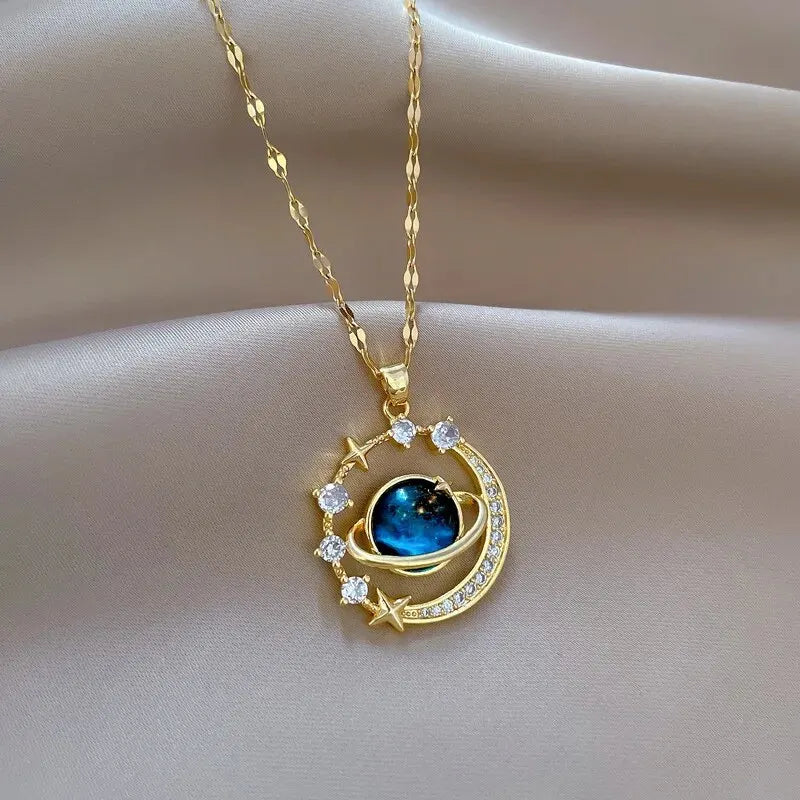 Galaxy Charm Necklace