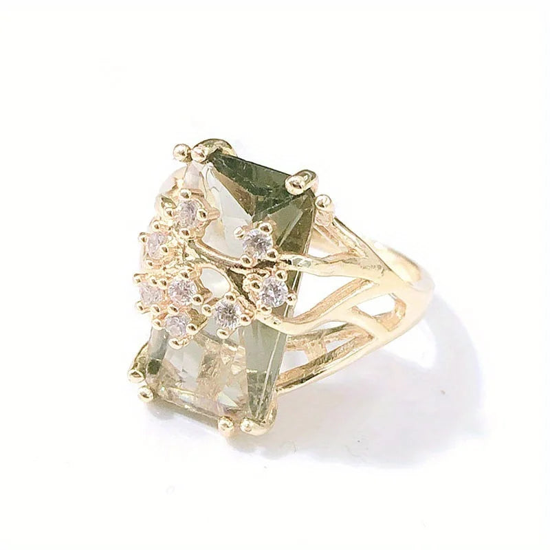 Crystal Edge Ring