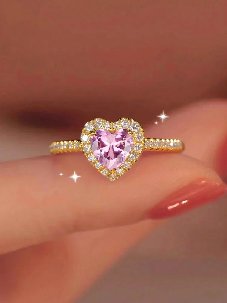 Shiny Love Ring