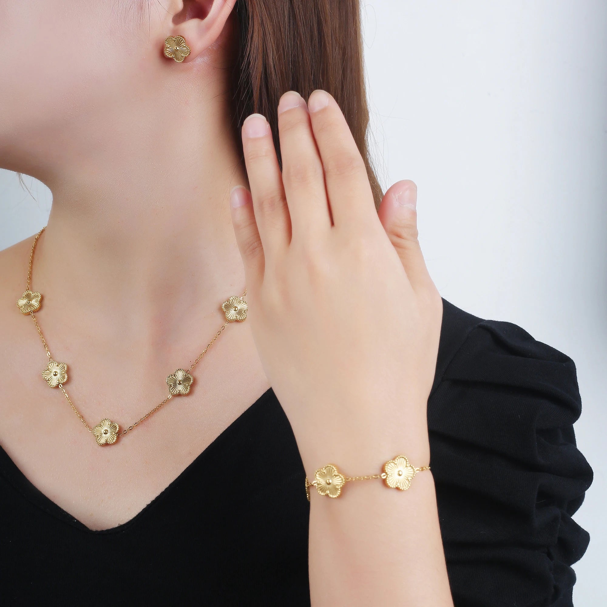 Petal Charm Bracelet