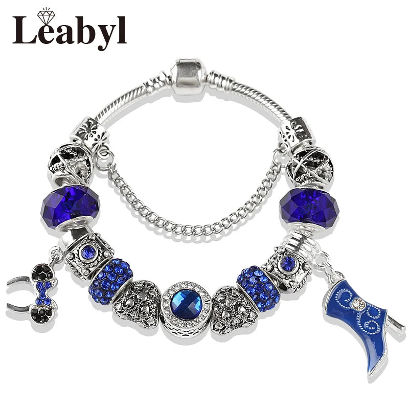 Crystal Minnie Love Bracelet