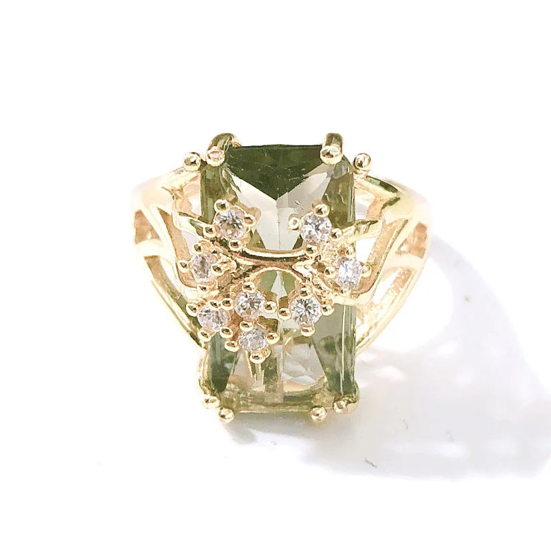 Crystal Edge Ring
