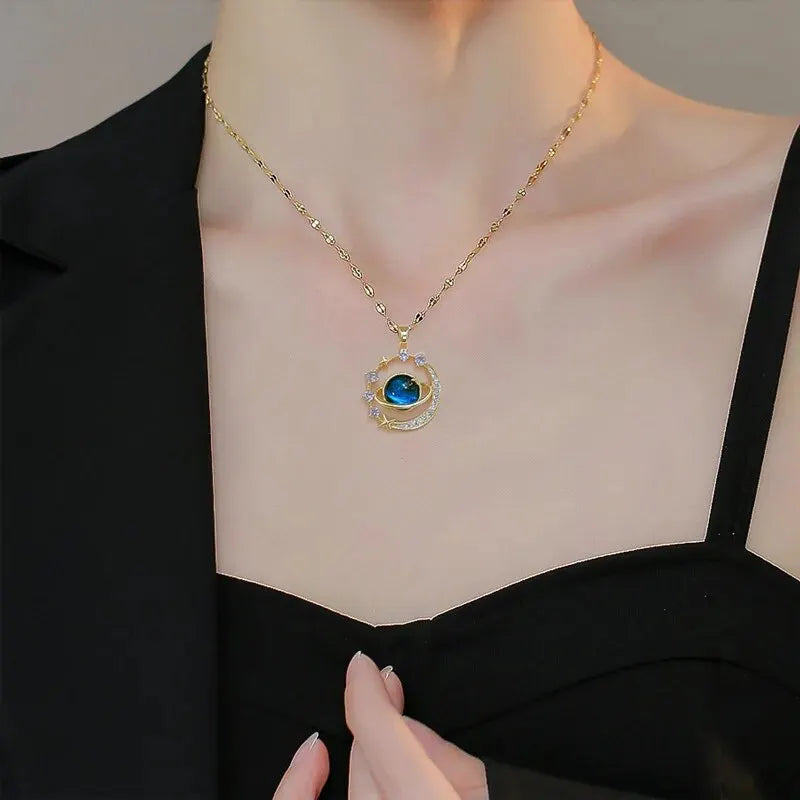 Galaxy Charm Necklace