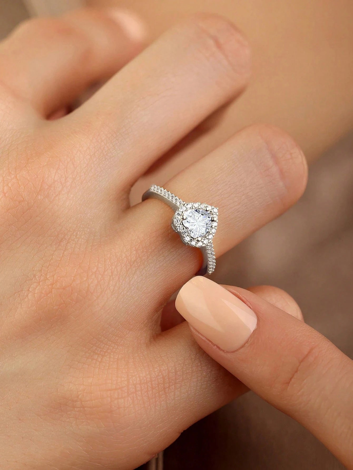 Shiny Love Ring