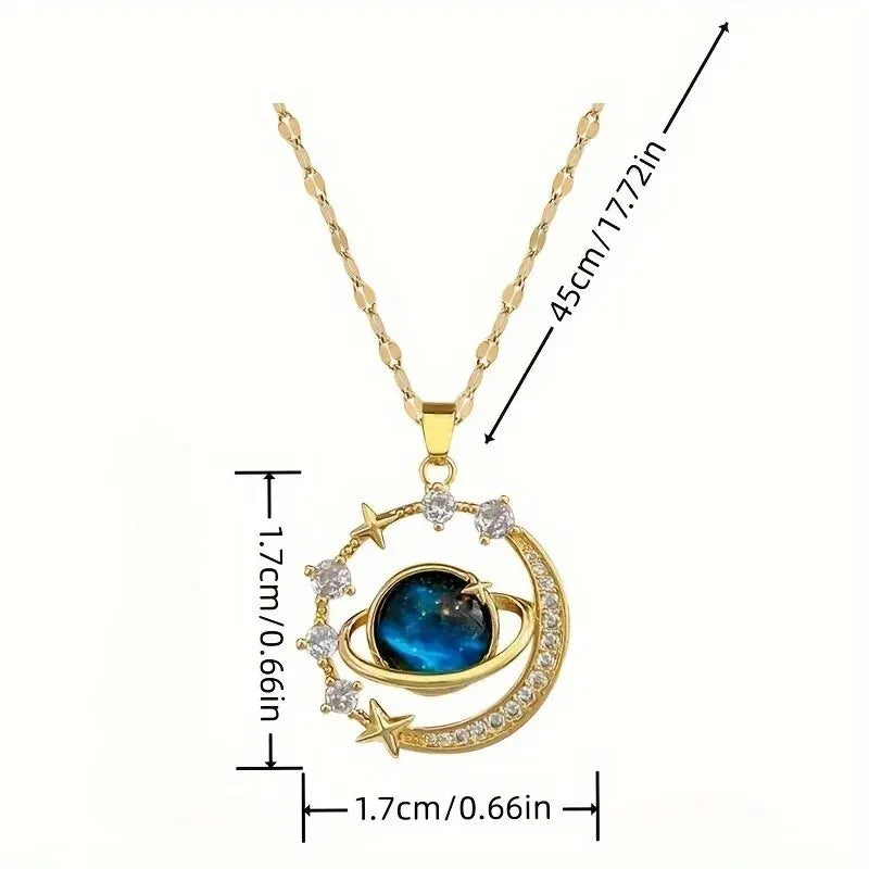 Galaxy Charm Necklace