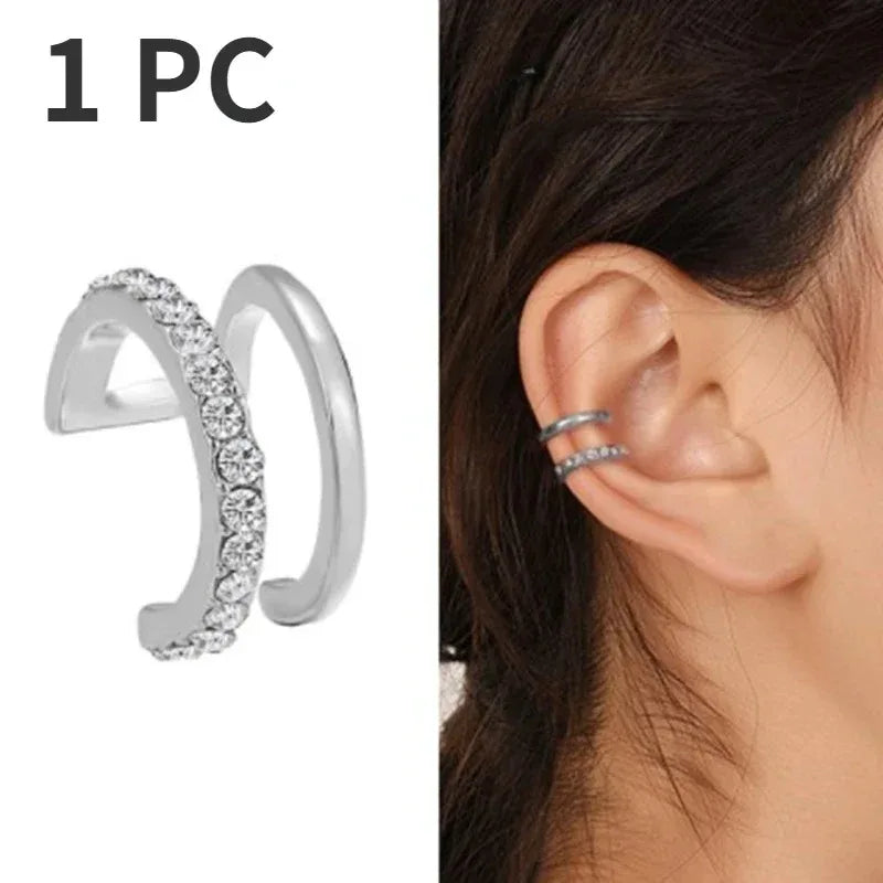 Shimmer Leaf Earrings