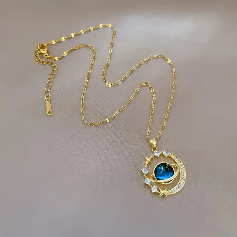 Galaxy Charm Necklace