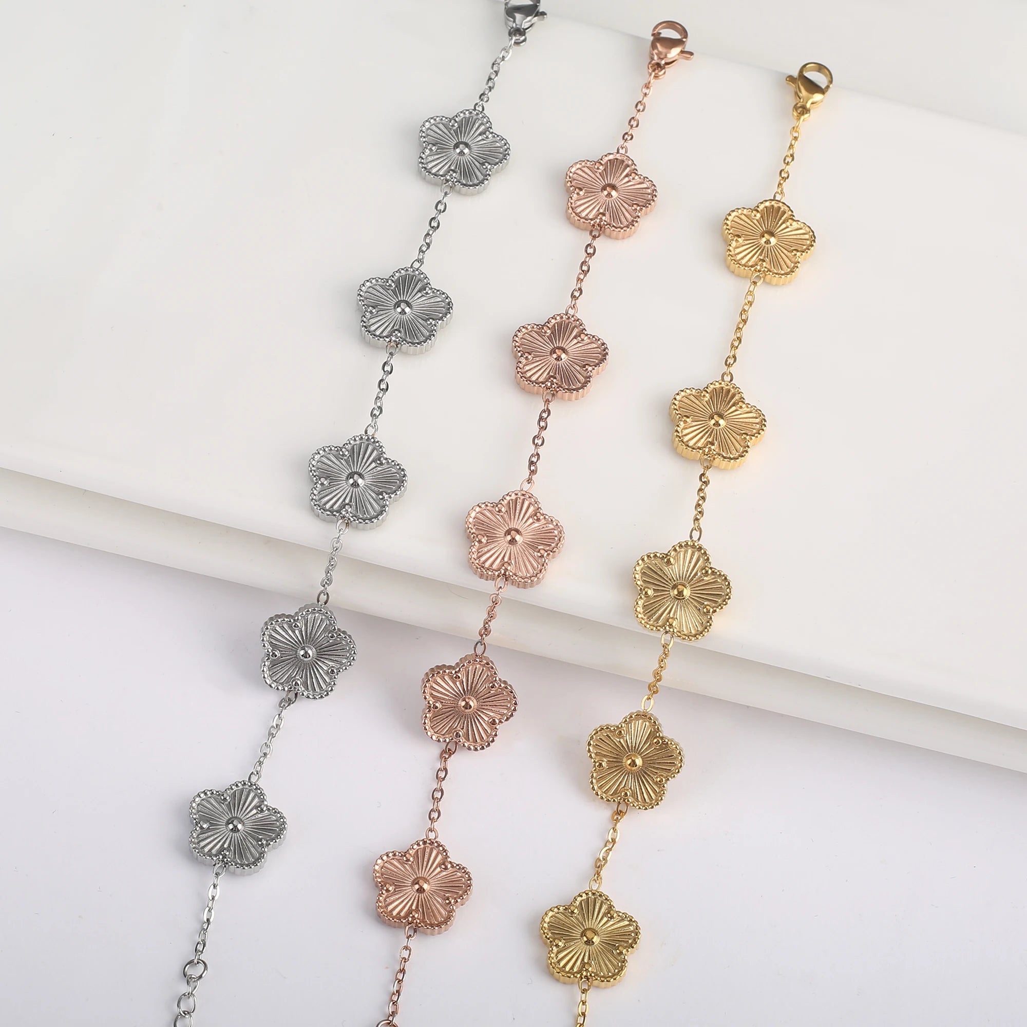 Petal Charm Bracelet