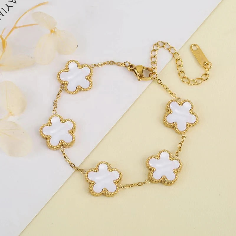Petal Charm Bracelet