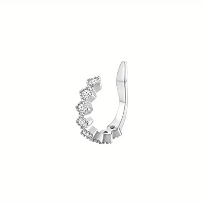 Shimmer Leaf Earrings