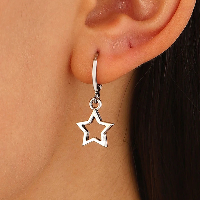 Mini Star Earrings